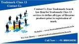 Contact Us Free Trademark Search law firm for Trademark Class 13 services to define all types of firearms products prior to registration of mark. Free Trademark Search S-191 C, 3rd floor,Manak Complex,School Block, Shakarpur 