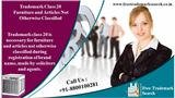 Trademark class 20 is necessary for furniture and articles not otherwise classified during registration of brand name, made by solicitors and agents. Free Trademark Search S-191 C, 3rd floor,Manak Complex,School Block, Shakarpur 