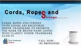 Cords, ropes and strings types goods are registered under trademark to promote the mark or brand name along with classify under trademark class 22.<br />
 Free Trademark Search S-191 C, 3rd floor,Manak Complex,School Block, Shakarpur 