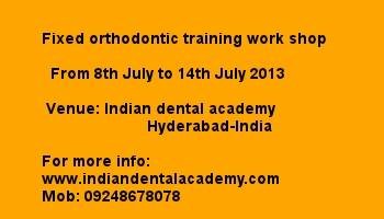 certificate course <br />
in fixed orthodontics New Album of Indian dental academy -Fixed orthodontics & Implant training center ameerpet - Photo 2 of 6