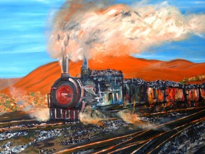 Steam Magic Price and Availability on Request Artist Pat Button of Whisper from the Heart Poetry Club (Poetry Galore) Camborne Street - Photo 6 of 16