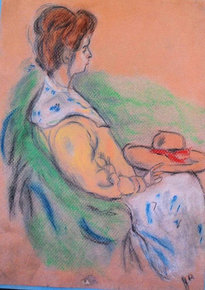 I Have Been there Before Artist June Almendro Portraits of Whisper from the Heart Poetry Club (Poetry Galore) Camborne Street - Photo 13 of 14