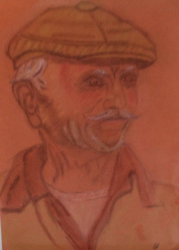 The Eye of The Captain Artist June Almendro Portraits of Whisper from the Heart Poetry Club (Poetry Galore) Camborne Street - Photo 14 of 14
