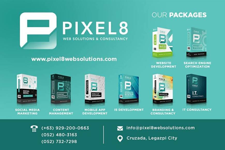  Pricelists of Pixel8 Web Solutions & Consultancy Inc Pixel8 Office, Brgy.40. Cruzada, Legazpi City - Photo 1 of 1
