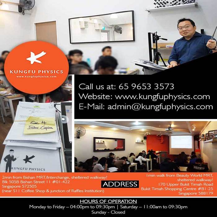  Profile Photos of Top Physics tutor | Kungfu Physics Education Hub Bukit Timah Shopping Centre B1-25, 170 Upper Bukit Timah Road - Photo 1 of 1