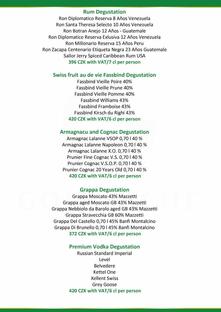  Pricelists of GreenYacht Hotel & Restaurant U Libenskeho mostu - Photo 32 of 32