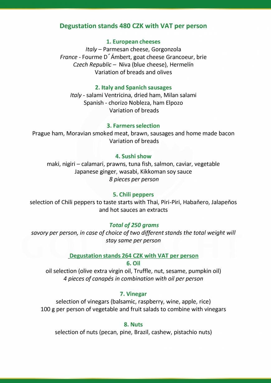  Pricelists of GreenYacht Hotel & Restaurant U Libenskeho mostu - Photo 28 of 32