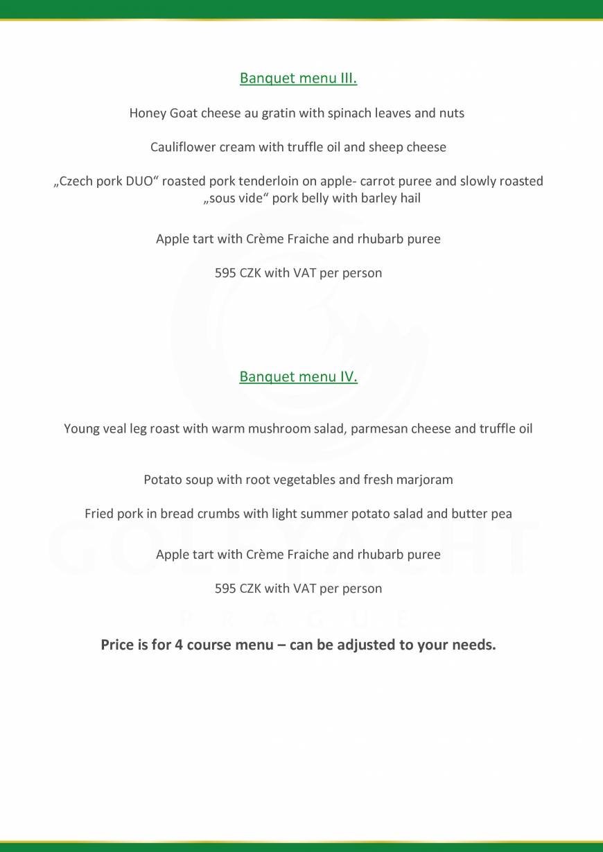  Pricelists of GreenYacht Hotel & Restaurant U Libenskeho mostu - Photo 25 of 32