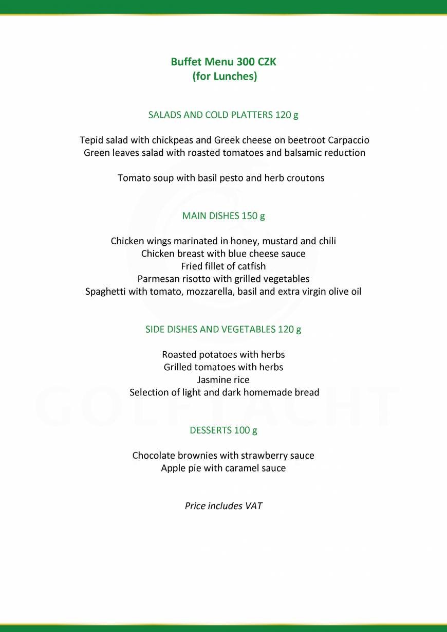  Pricelists of GreenYacht Hotel & Restaurant U Libenskeho mostu - Photo 5 of 32