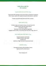 Menus & Prices, GreenYacht Hotel & Restaurant, Prague
