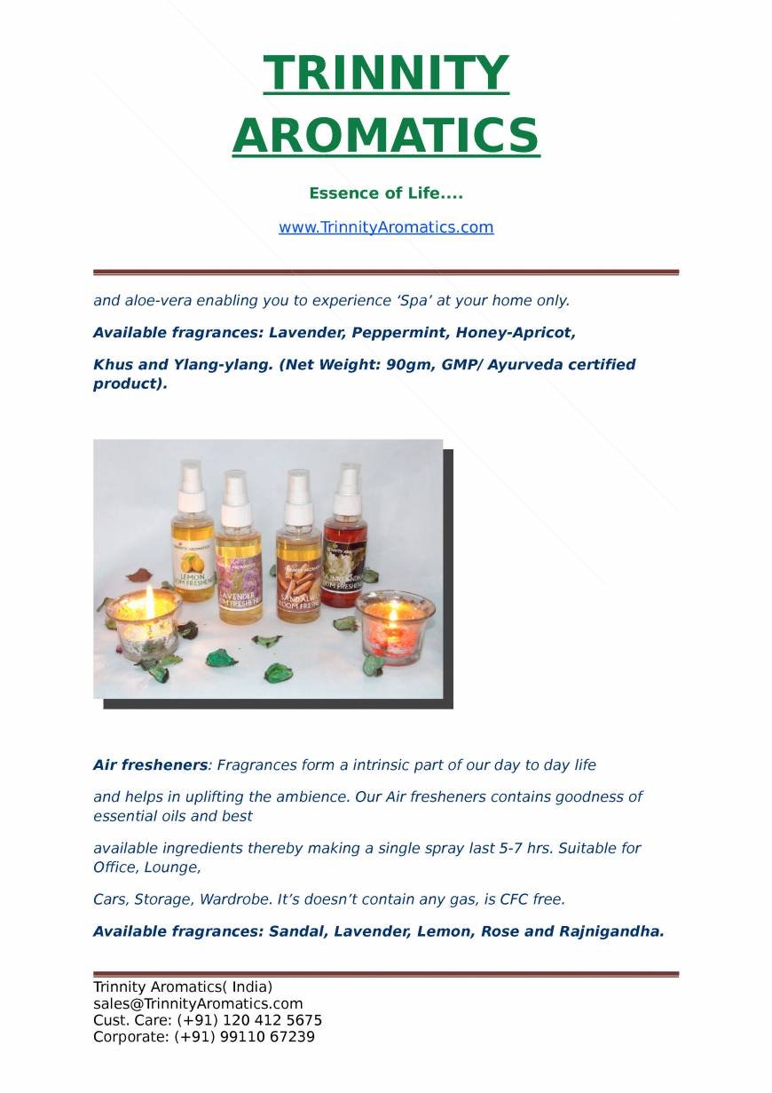  Pricelists of Trinnity Aromatics B 48, Ramprastha - Photo 2 of 8