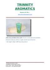 Menus & Prices, Trinnity Aromatics, Ghaziabad