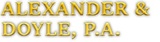  Alexander & Doyle, P.A. 523 Keisler Dr, #102 
