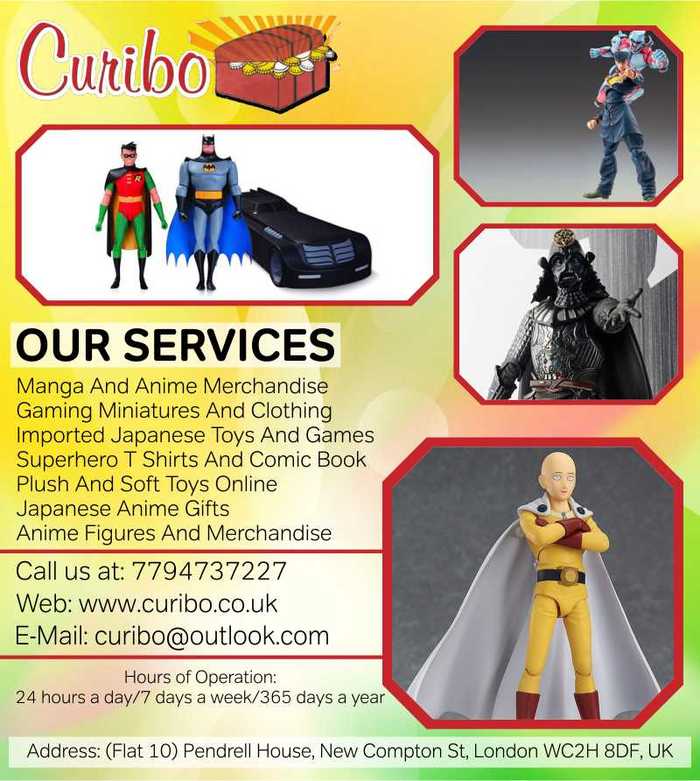  Profile Photos of Gaming Miniatures And Clothing London | Curibo Toy Shops (Flat 10) Pendrell House, New Compton St, - Photo 1 of 1