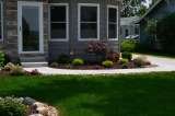 New lawn installation and landscape bed, B&L Yard Smith, Seville