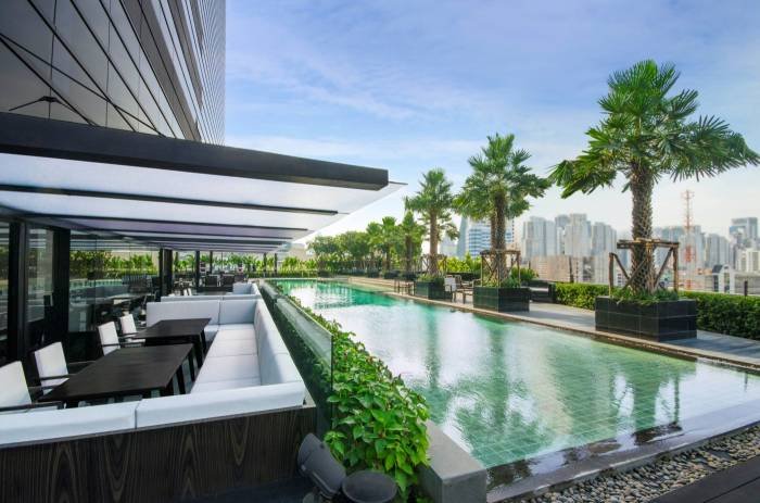 Holiday Inn Bangkok Sukhumvit 22 - Outdoor Lap Pool Profile Photos of Holiday Inn Bangkok Sukhumvit 22 1 Sukhumvit 22, Klongton, Klongtoey - Photo 19 of 22