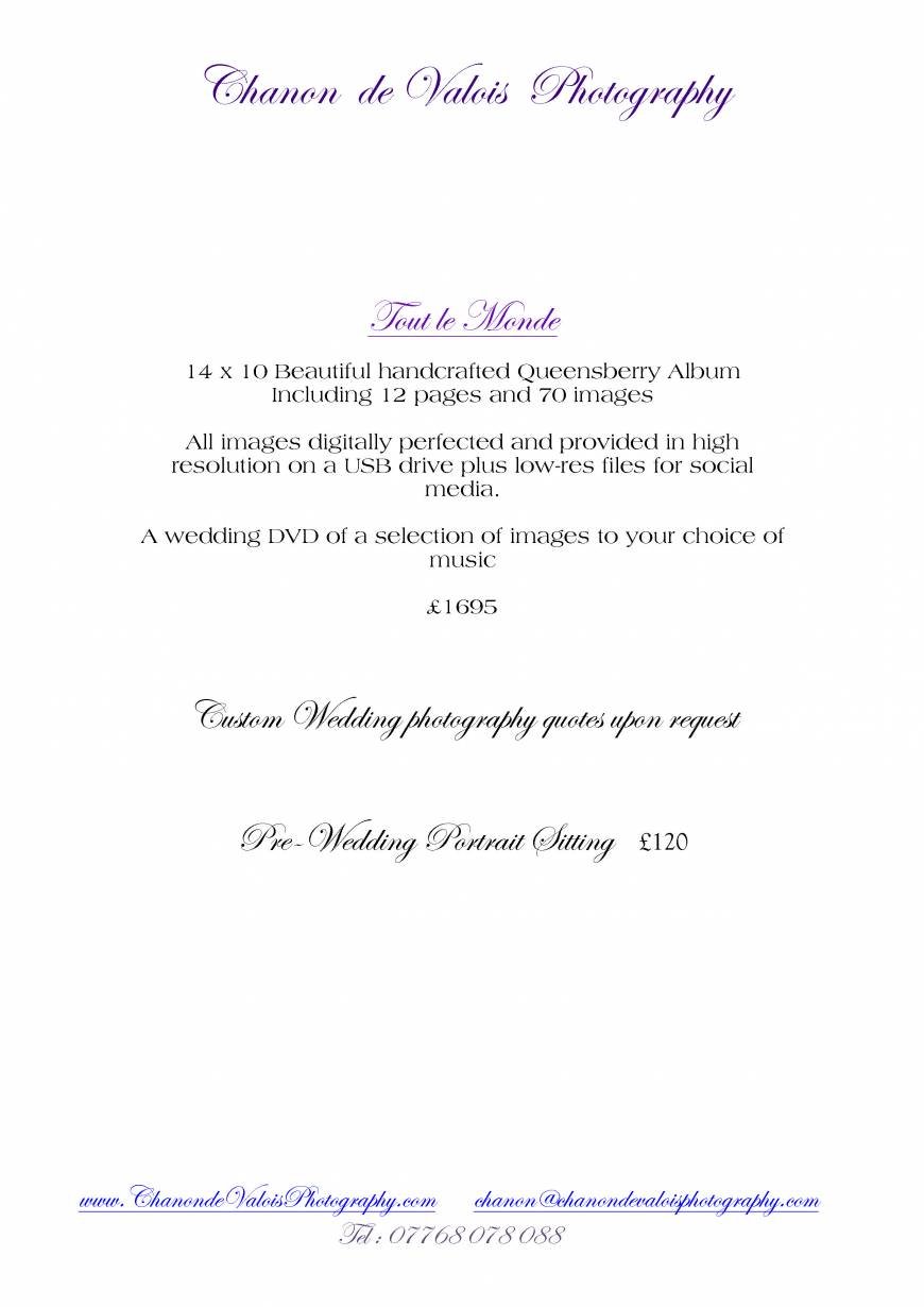  Pricelists of Chanon deValois Photography 26 Little Meadow - Photo 1 of 2