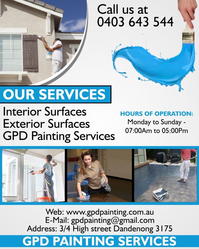 Profile Photos of Interior Painting Specialists Dandenong | GPD PAINTING SERVICES 3/4 High street Dandenong - Photo 1 of 1