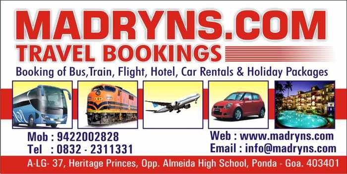  New Album of Madryns Travel Bookings - Bus, Flight, Hotel, Rail, Car Rentals, Holiday Packages A-LG-28, Heritage Princes, Opp. Almeida High School, - Photo 1 of 5