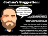 Joshua's digital marketing suggestion