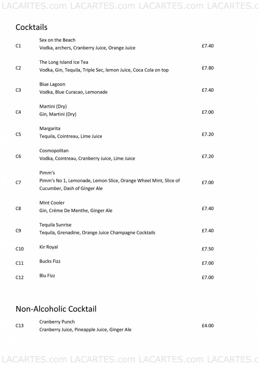  Pricelists of Bayee Village Authentic Chinese Restaurant Wimbledon 24 High Street - Photo 13 of 18