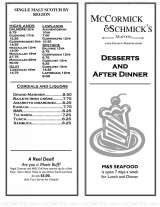 Menus & Prices, McCormick & Schmick's Seafood Restaurant, San Jose