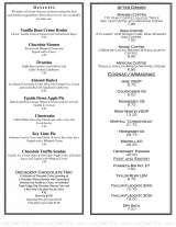 Menus & Prices, McCormick & Schmick's Seafood Restaurant, San Jose