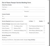 Menus & Prices, Hair and Pamper Parlour, Cheshunt
