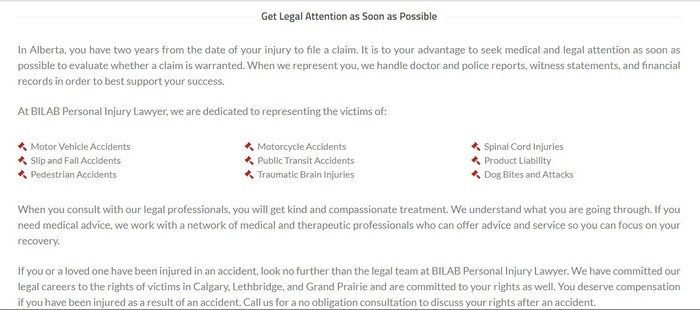  Profile Photos of BILAB Personal Injury Lawyer 3916 64 Ave SE Office #213 - Photo 4 of 9