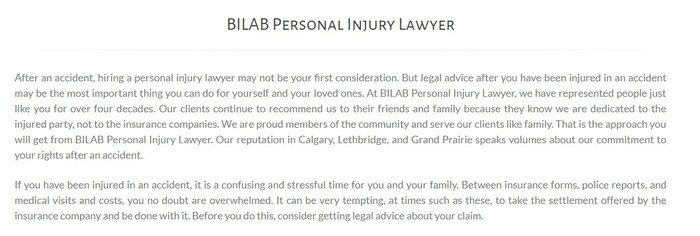  Profile Photos of BILAB Personal Injury Lawyer 3916 64 Ave SE Office #213 - Photo 8 of 9
