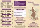 Menus & Prices, Jinaans Calcutta Indian Restaurant, West Wickham