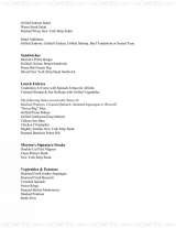 Pricelists of Morton's The Steakhouse