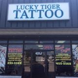 Lucky Tiger Tattoo, #J