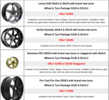 Menus & Prices, Tyre Retailers and Tyre Stores Adelaide - Cluse Bros, Adelaide