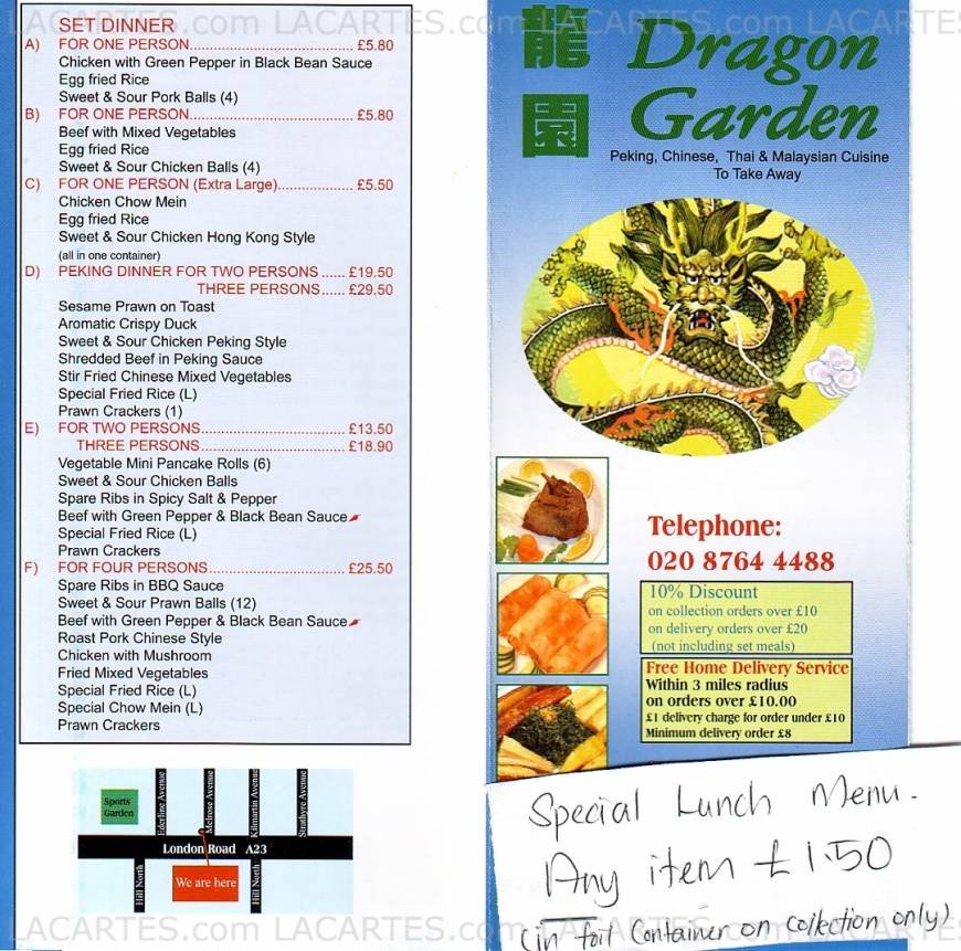  Pricelists of Dragon Garden 1168 London Road - Photo 4 of 4