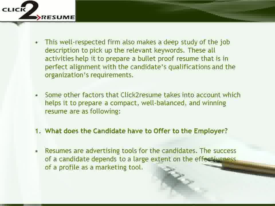 Click2resume Can Help You Stand Out In The Crowd.wmv