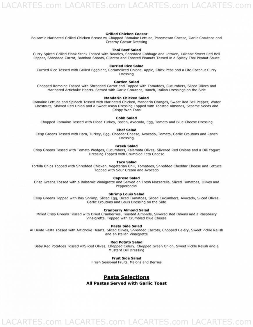  Pricelists of All Season's cafe & Catering 1758 Junction Avenue suit AA - Photo 9 of 13