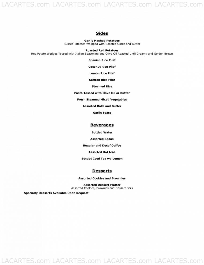  Pricelists of All Season's cafe & Catering 1758 Junction Avenue suit AA - Photo 13 of 13