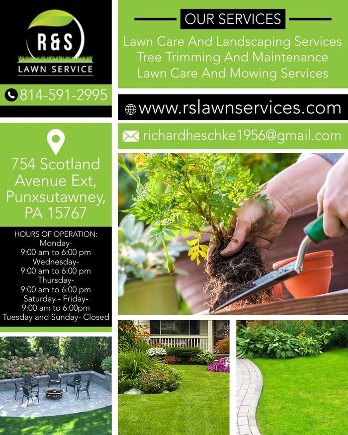  Profile Photos of Lawn Care and Landscaping Services  | R & S Lawn Service 754 Scotland Avenue Ext, Punxsutawney, PA 15767 - Photo 1 of 1