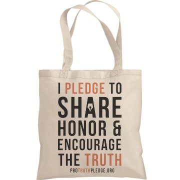  New Album of Pro Truth Pledge Tote Bag 