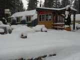 Snow-covered Fire Pit           Heavenly Valley Lodge Bed & Breakfast 1261 Ski Run Blvd 
