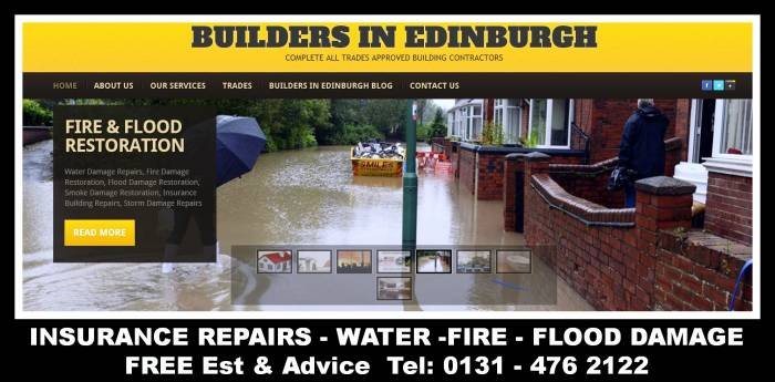 fire and flood restoration repairs Profile Photos of Fire Damage Repairs Edinburgh, Insurance Building Contractors Edinburgh 12a Beaverhall Road - Photo 1 of 14