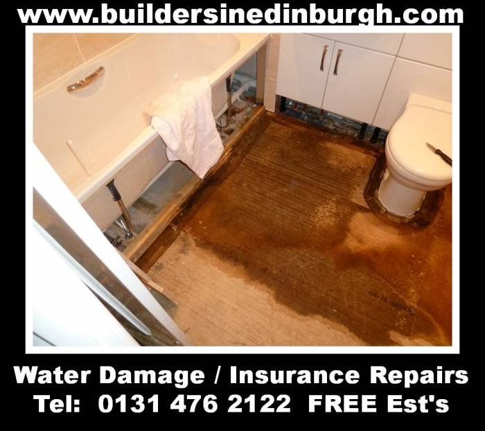 water damage floor repairs, restoration Profile Photos of Fire Damage Repairs Edinburgh, Insurance Building Contractors Edinburgh 12a Beaverhall Road - Photo 5 of 14