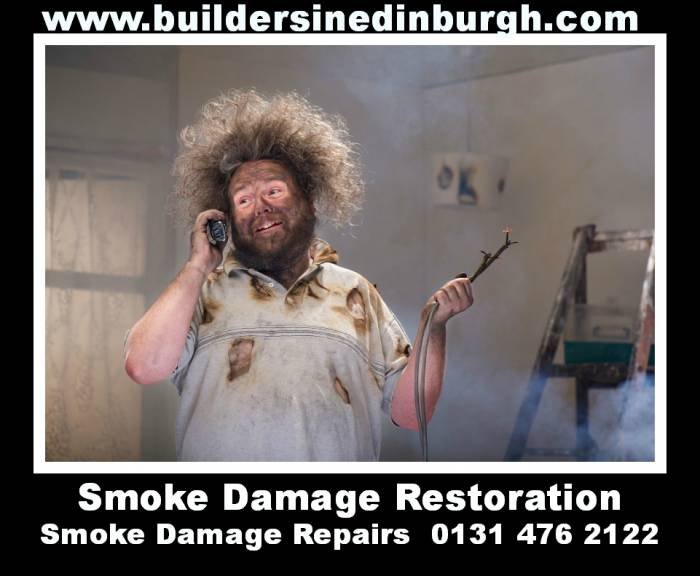 smoke damage restoration Profile Photos of Fire Damage Repairs Edinburgh, Insurance Building Contractors Edinburgh 12a Beaverhall Road - Photo 6 of 14