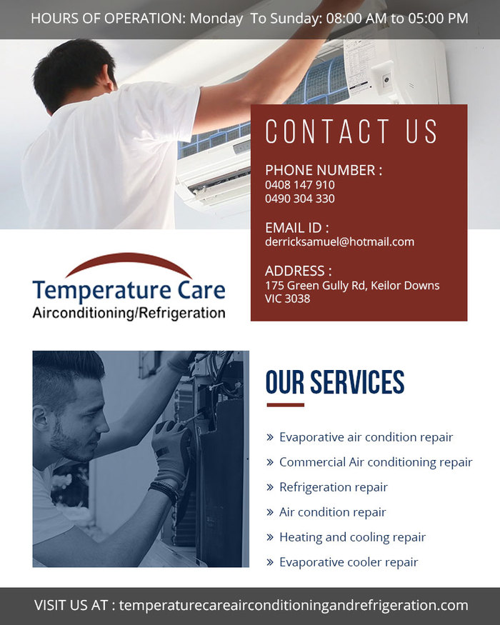  Profile Photos of Temperature Care Air Conditioning & Refridgeration 175 Green Gully Rd, - Photo 1 of 1