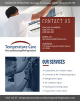 Temperature Care Air Conditioning & Refridgeration, Keilor Downs