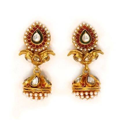 Kundan earrings Profile Photos of Ashika Fashion Wear Aayushi Apartment, B Wing, J.B nagar, Andheri east - Photo 16 of 17