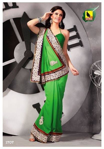 Designer party wear saree Profile Photos of Ashika Fashion Wear Aayushi Apartment, B Wing, J.B nagar, Andheri east - Photo 7 of 17