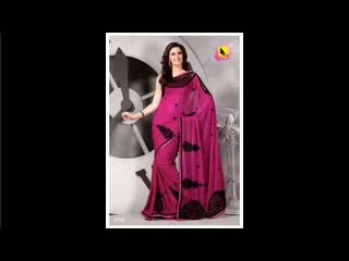 Latest-party-wear-sarees-online-ashika-mumbai.avi