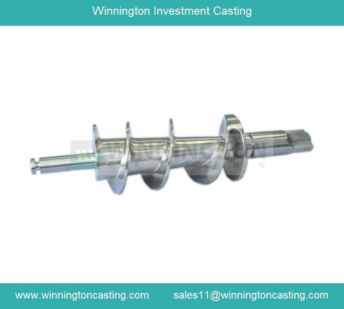 Precision casting of worm,used in food processing machinery Profile Photos of Winnington Casting Co., Ltd Xikeng Industrial Zone - Photo 17 of 17 Precision casting of worm,used in food processing machinery Profile Photos of Winnington Casting Co., Ltd Xikeng Industrial Zone - Photo 17 of 17